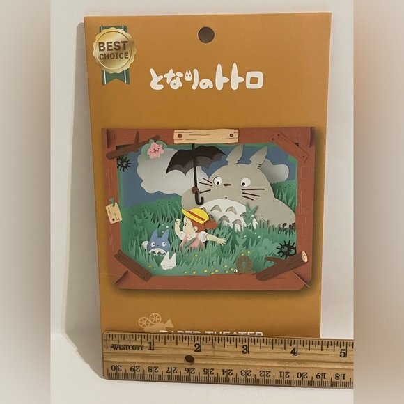 My Neighbor Totoro PAPER THEATER [Mei Walking in the Field] - Picture 6 of 7
